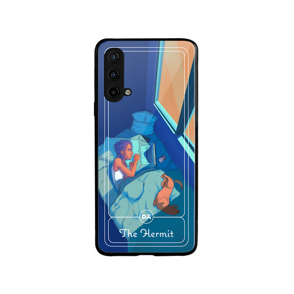 

DailyObjects The Hermit Glass Case Cover For OnePlus Nord CE