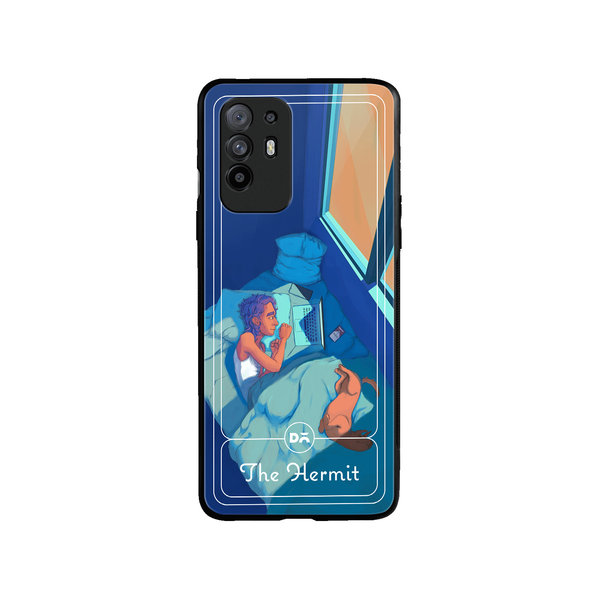 

DailyObjects The Hermit Glass Case Cover For Oppo F19 Pro Plus