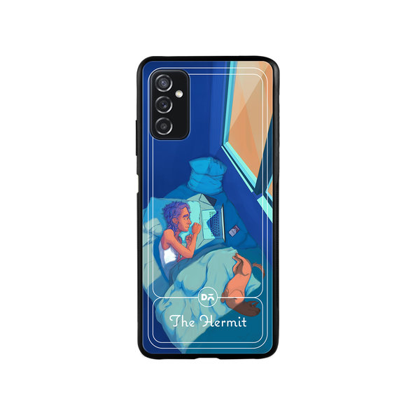 

DailyObjects The Hermit Glass Case Cover For Samsung Galaxy M52