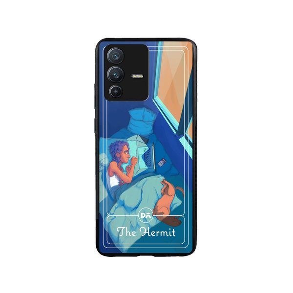 

DailyObjects The Hermit Glass Case Cover For Vivo V23