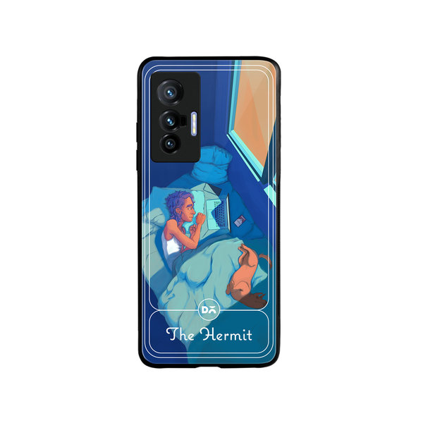 

DailyObjects The Hermit Glass Case Cover For Vivo X70