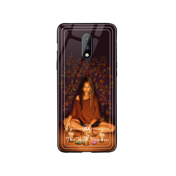 DailyObjects The High Priestess Glass Case Cover For OnePlus 7