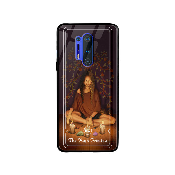 

DailyObjects The High Priestess Glass Case Cover For OnePlus 8 Pro