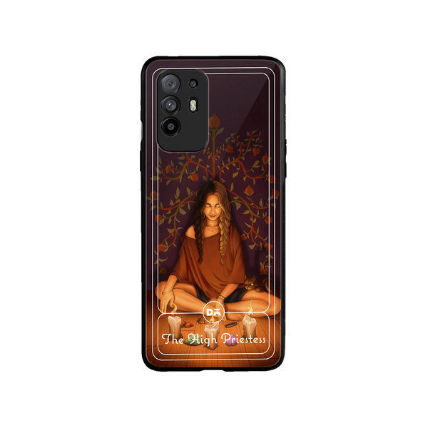 

DailyObjects The High Priestess Glass Case Cover For Oppo F19 Pro Plus