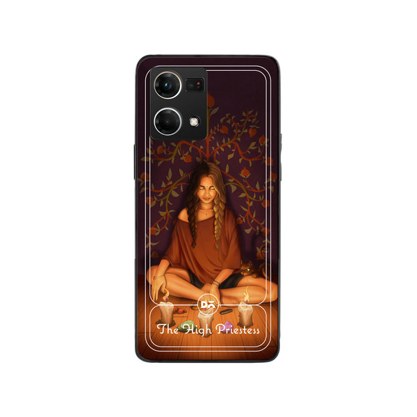 

DailyObjects The High Priestess Glass Case Cover For Oppo F21 Pro
