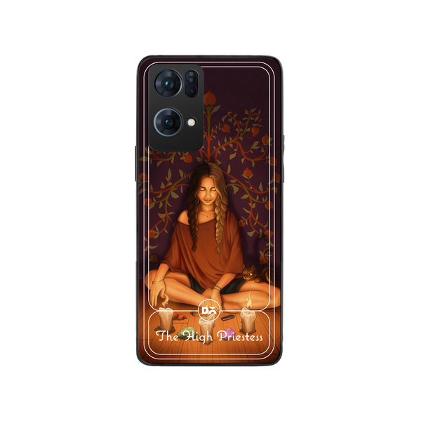DailyObjects The High Priestess Glass Case Cover For Oppo Reno 7 Pro