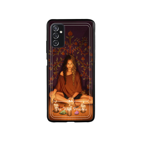 DailyObjects The High Priestess Glass Case Cover For Samsung Galaxy M52