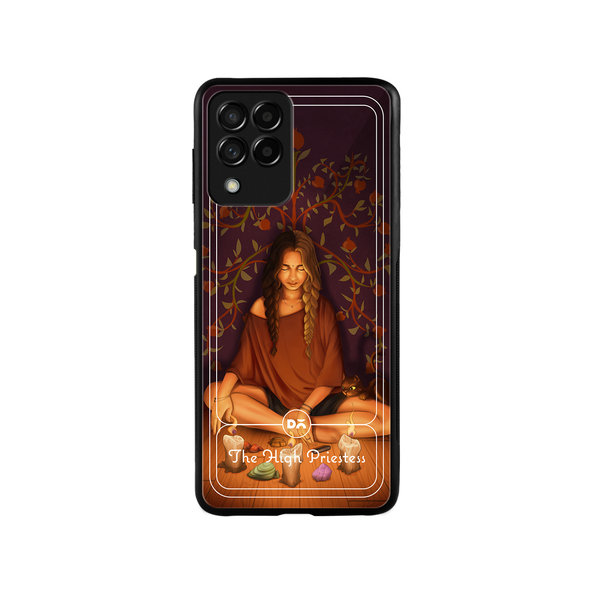 

DailyObjects The High Priestess Glass Case Cover For Samsung Galaxy M53