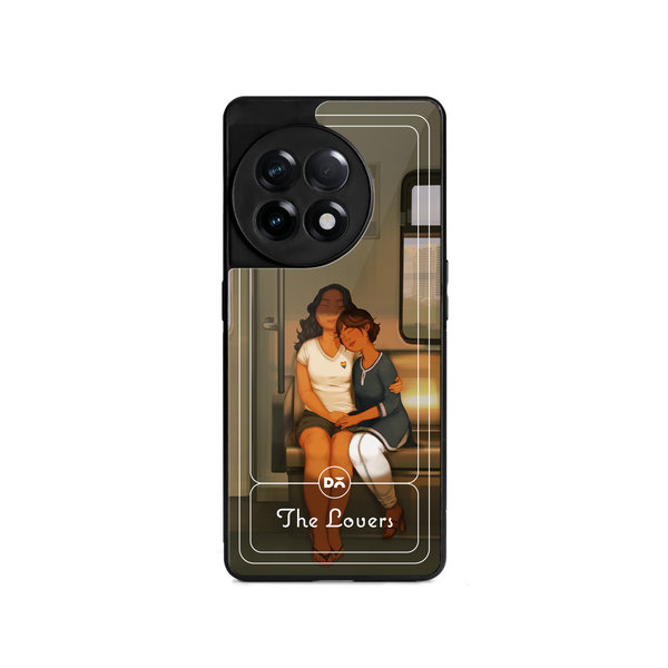 DailyObjects The Lovers Glass Case Cover For OnePlus 11R
