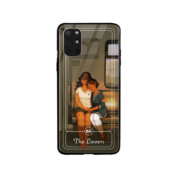 

DailyObjects The Lovers Glass Case Cover For OnePlus 8T