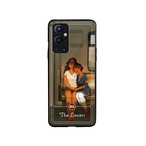 

DailyObjects The Lovers Glass Case Cover For OnePlus 9 Pro