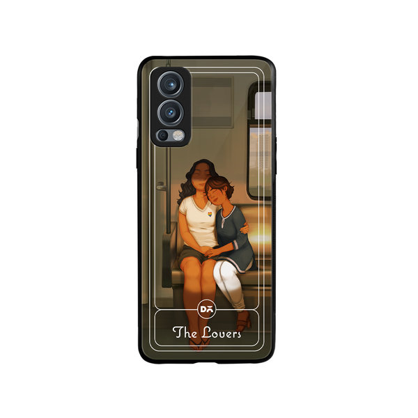 

DailyObjects The Lovers Glass Case Cover For OnePlus Nord 2