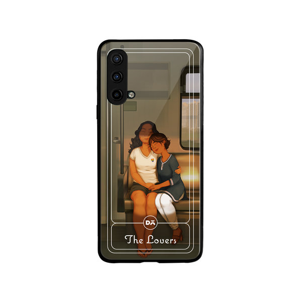 

DailyObjects The Lovers Glass Case Cover For OnePlus Nord CE