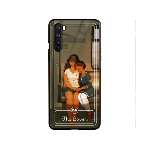 

DailyObjects The Lovers Glass Case Cover For OnePlus Nord