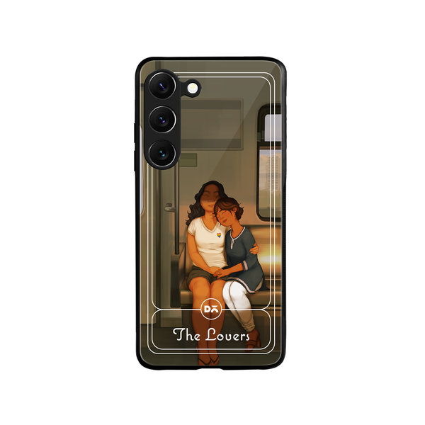

DailyObjects The Lovers Glass Case Cover For Samsung Galaxy S23 Plus