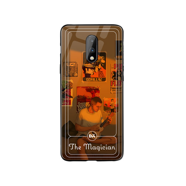 DailyObjects The Magician Glass Case Cover For OnePlus 7