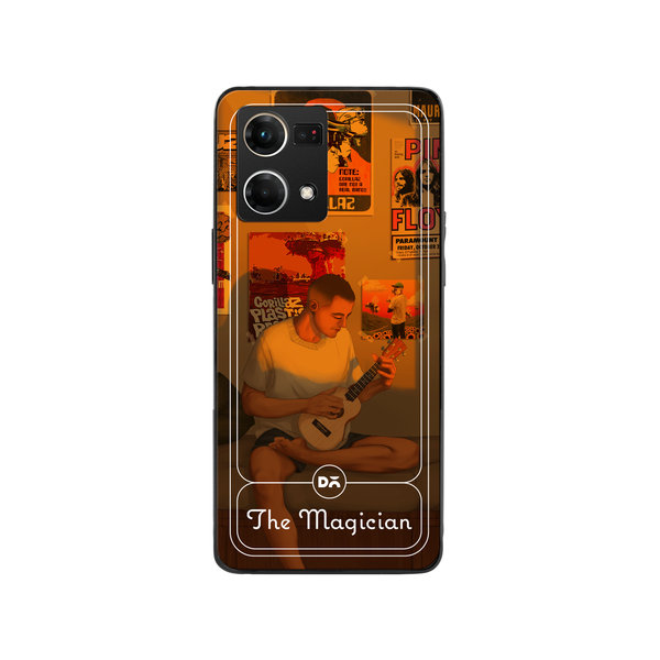 

DailyObjects The Magician Glass Case Cover For Oppo Reno 7