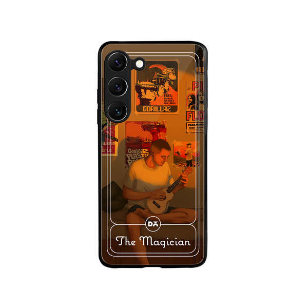 

DailyObjects The Magician Glass Case Cover For Samsung Galaxy S23