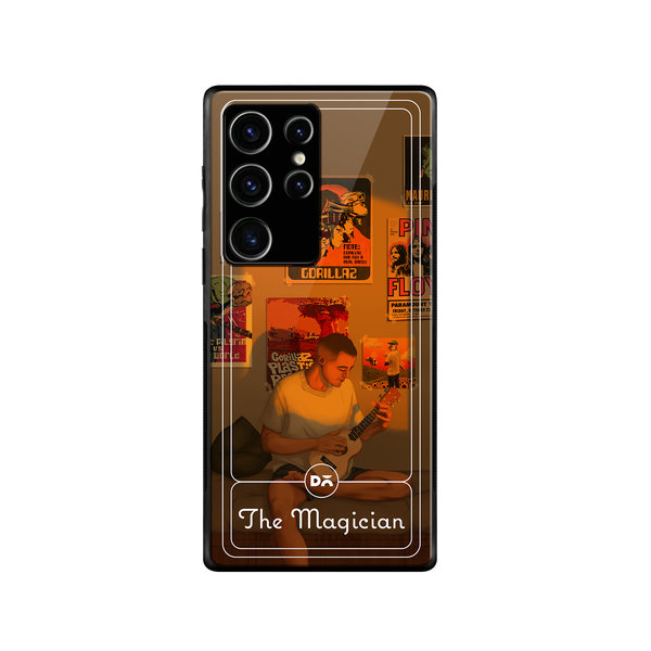 

DailyObjects The Magician Glass Case Cover For Samsung Galaxy S23 Ultra