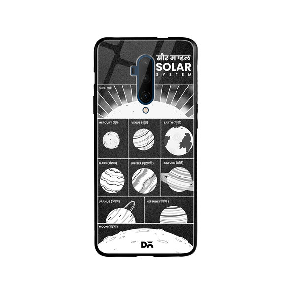 DailyObjects The Solar System Glass Case Cover For OnePlus 7T Pro