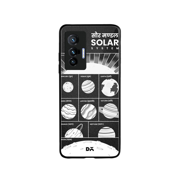DailyObjects The Solar System Glass Case Cover For Vivo X70