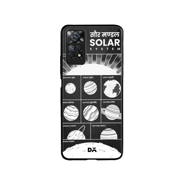 

DailyObjects The Solar System Glass Case Cover For Xiaomi Redmi Note 11 Pro