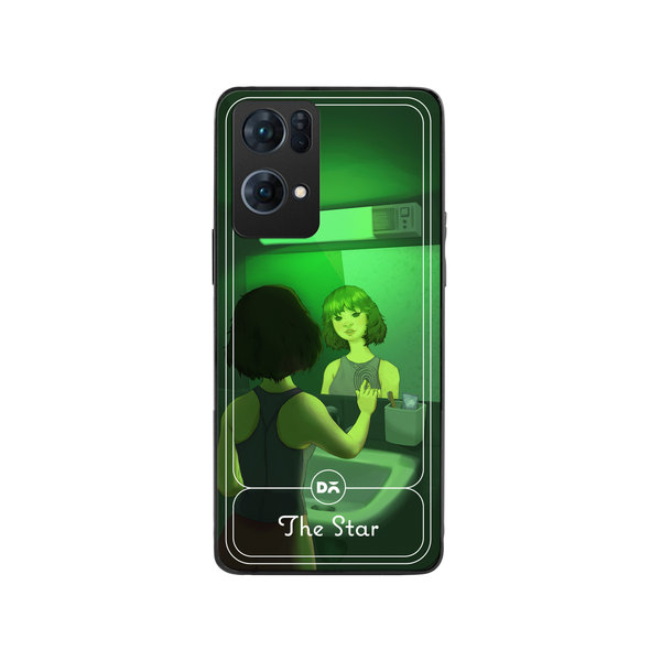 DailyObjects The Star Glass Case Cover For Oppo Reno 7 Pro