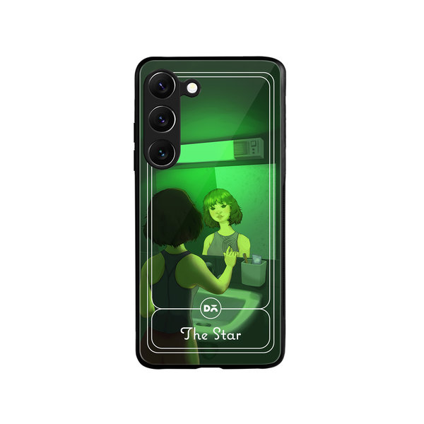 

DailyObjects The Star Glass Case Cover For Samsung Galaxy S23