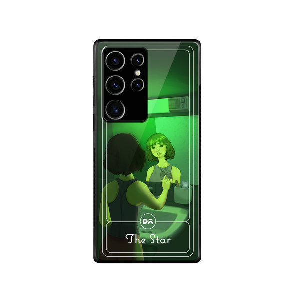

DailyObjects The Star Glass Case Cover For Samsung Galaxy S23 Ultra