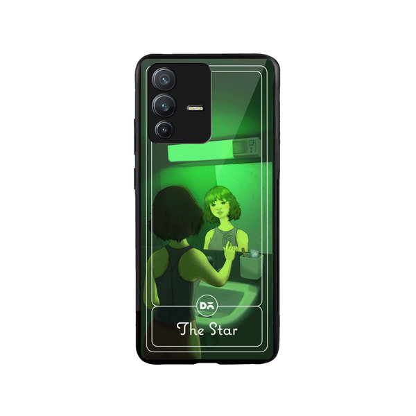 DailyObjects The Star Glass Case Cover For Vivo V23