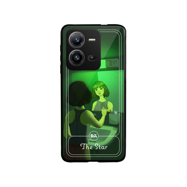 DailyObjects The Star Glass Case Cover For Vivo V25