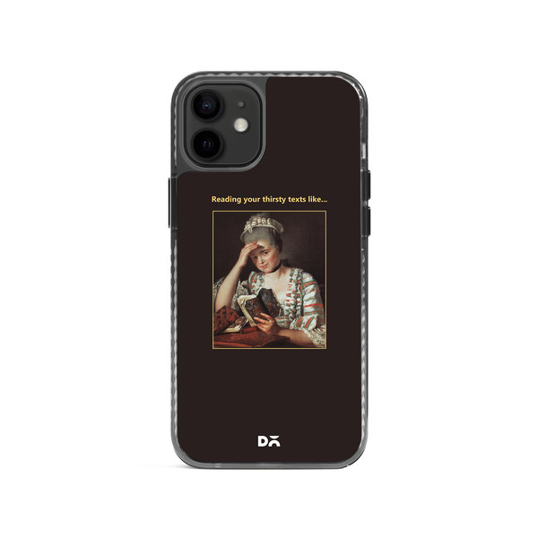 

DailyObjects Thirsty Text Stride 2.0 Case Cover For iPhone 12