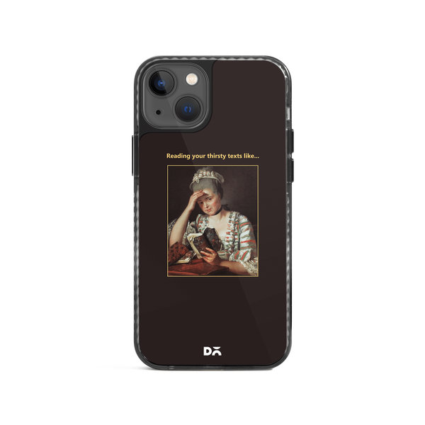 

DailyObjects Thirsty Text Stride 2.0 Case Cover For iPhone 13