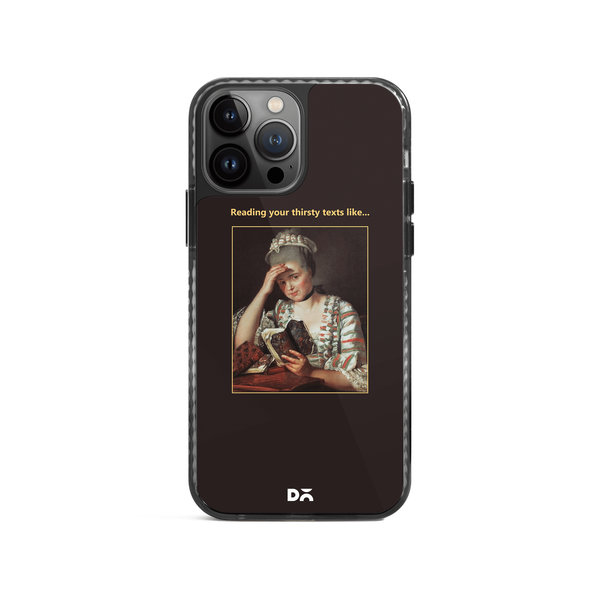 

DailyObjects Thirsty Text Stride 2.0 Case Cover For iPhone 13 Pro Max