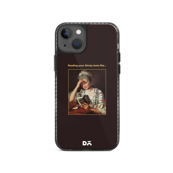 

DailyObjects Thirsty Text Stride 2.0 Case Cover For iPhone 15