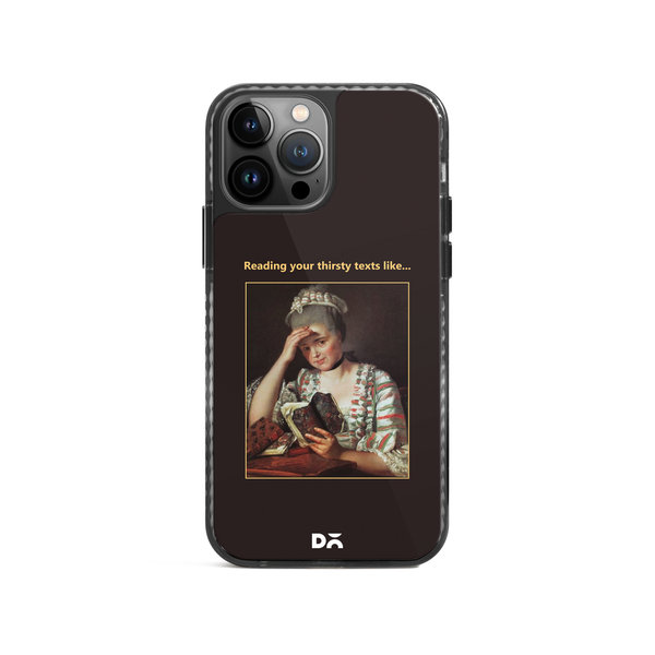 

DailyObjects Thirsty Text Stride 2.0 Case Cover For iPhone 15 Pro Max