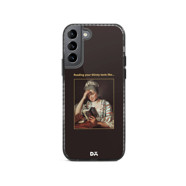 

DailyObjects Thirsty Text Stride 2.0 Case Cover For Samsung Galaxy S21