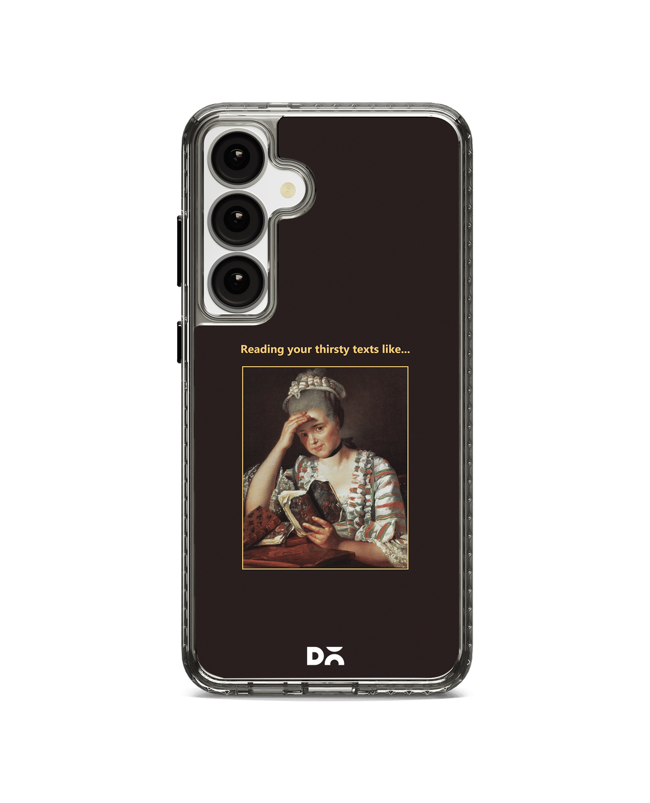 Thirsty Text Stride 2.0 Case Cover For Samsung Galaxy S25 Plus