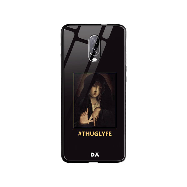 

DailyObjects Thug Lyfe Glass Case Cover For OnePlus 7