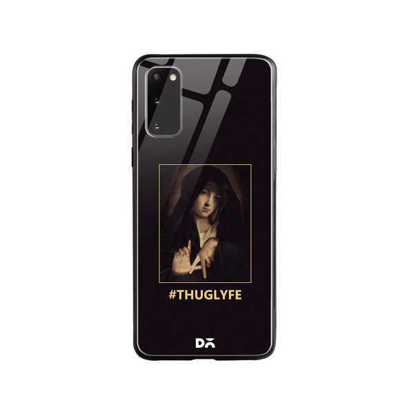 

DailyObjects Thug Lyfe Glass Case Cover For Samsung Galaxy S20