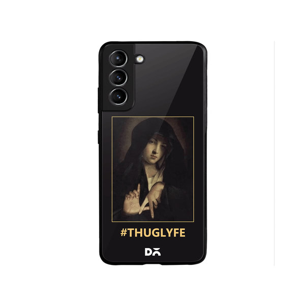 

DailyObjects Thug Lyfe Glass Case Cover For Samsung Galaxy S22 Plus