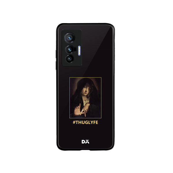 

DailyObjects Thug Lyfe Glass Case Cover For Vivo X70