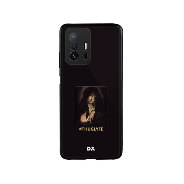 

DailyObjects Thug Lyfe Glass Case Cover For Xiaomi 11T