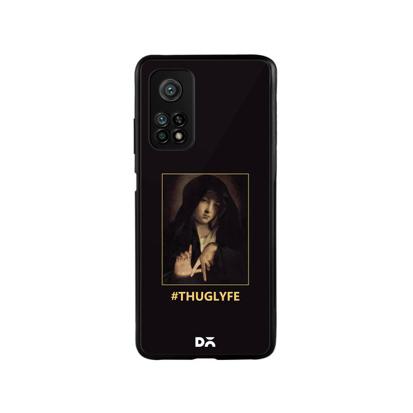 

DailyObjects Thug Lyfe Glass Case Cover For Xiaomi Mi 10T