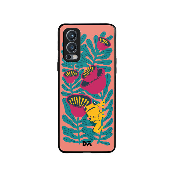 

DailyObjects Toad Trap Glass Case Cover For OnePlus Nord 2