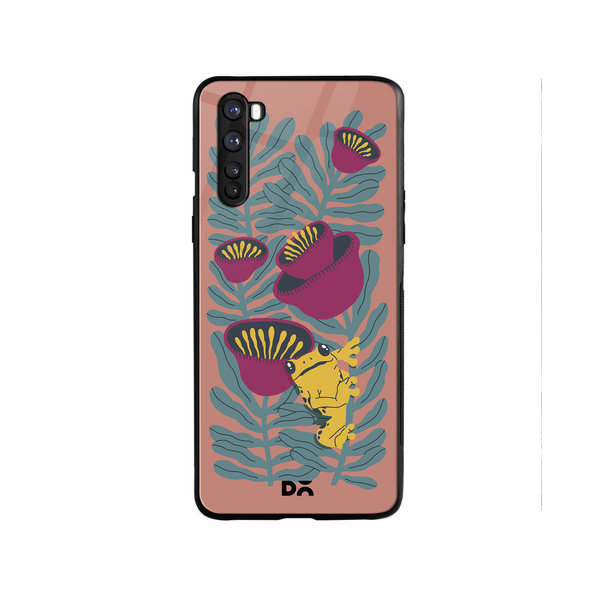 

DailyObjects Toad Trap Glass Case Cover For OnePlus Nord