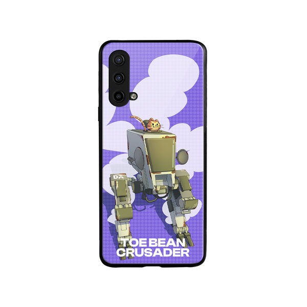 

DailyObjects Toe Bean Crusader Glass Case Cover For OnePlus Nord CE