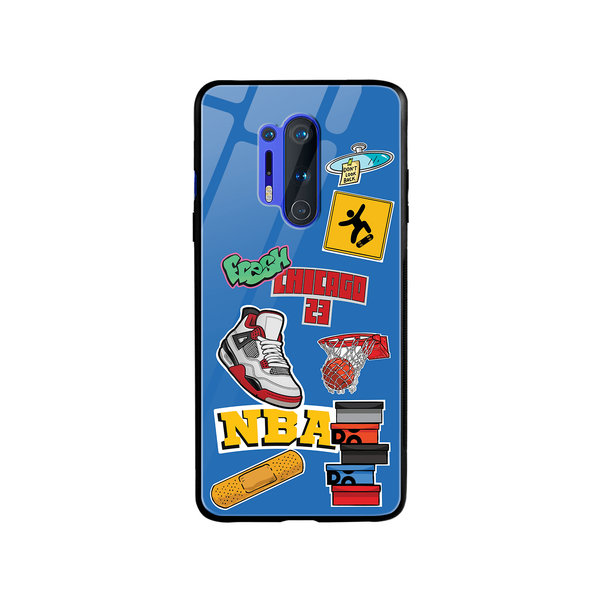 

DailyObjects Too Much Dribble Glass Case Cover For OnePlus 8 Pro