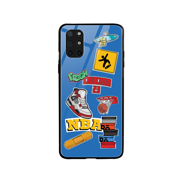 

DailyObjects Too Much Dribble Glass Case Cover For OnePlus 8T