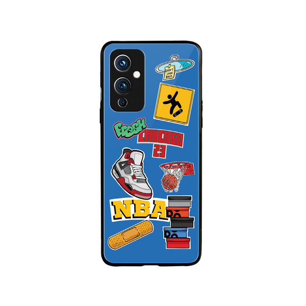 

DailyObjects Too Much Dribble Glass Case Cover For OnePlus 9